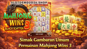 gambaran umum permainan Mahjong Wins 3